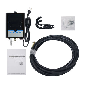 DP-Q03 220V Wall-mount Automatic Intelligent Tire Inflator 1-100Psi for Motorcycles/Cars/Medium Buses