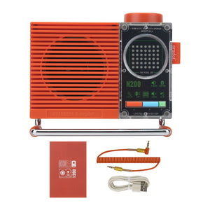 Silvery Syitren N200 Bluetooth Speaker Portable Mini Speaker with Battery &amp; Metal Stand – Adjustable Angles