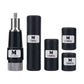 HamGeek Black MA-01 V2.8 Portable Telescopic GP Antenna Kit 7MHz 100W Shortwave Antenna with 7MHz/14MHz/21MHz/28MHz Coil