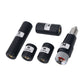 HamGeek Black MA-01 V2.8 Portable Telescopic GP Antenna Kit 7MHz 100W Shortwave Antenna with 7MHz/14MHz/21MHz/28MHz Coil