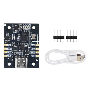 9-Axis IMU Module High Precision IMU Attitude Sensor Built-in MCU Processor Support AHRS Attitude Calculation for ROS Robot