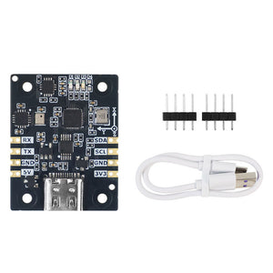 10-Axis IMU Module High Precision IMU Attitude Sensor Built-in MCU Processor Support AHRS Attitude Calculation for ROS Robot
