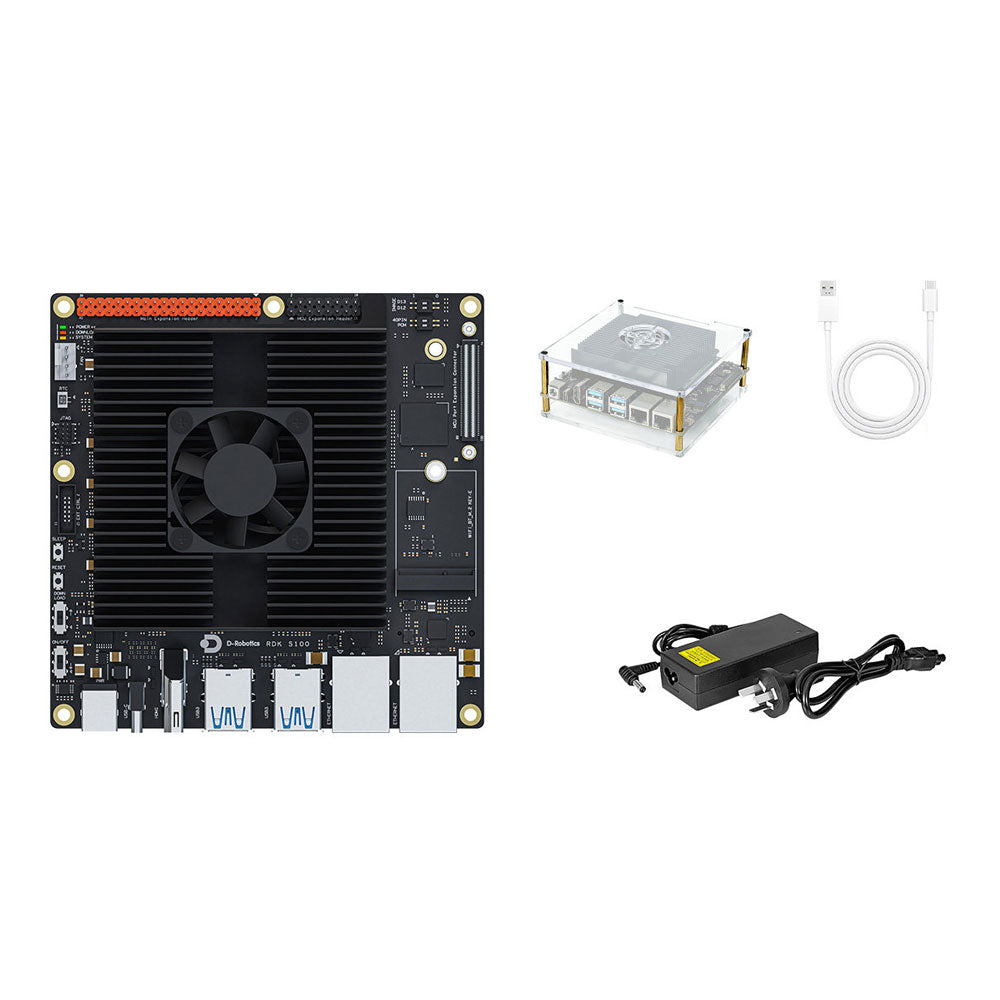 RDK S100P Developer Kit 128 TOPS Edge Computing Power AI Robot Development Board Intelligent ROS Motherboard