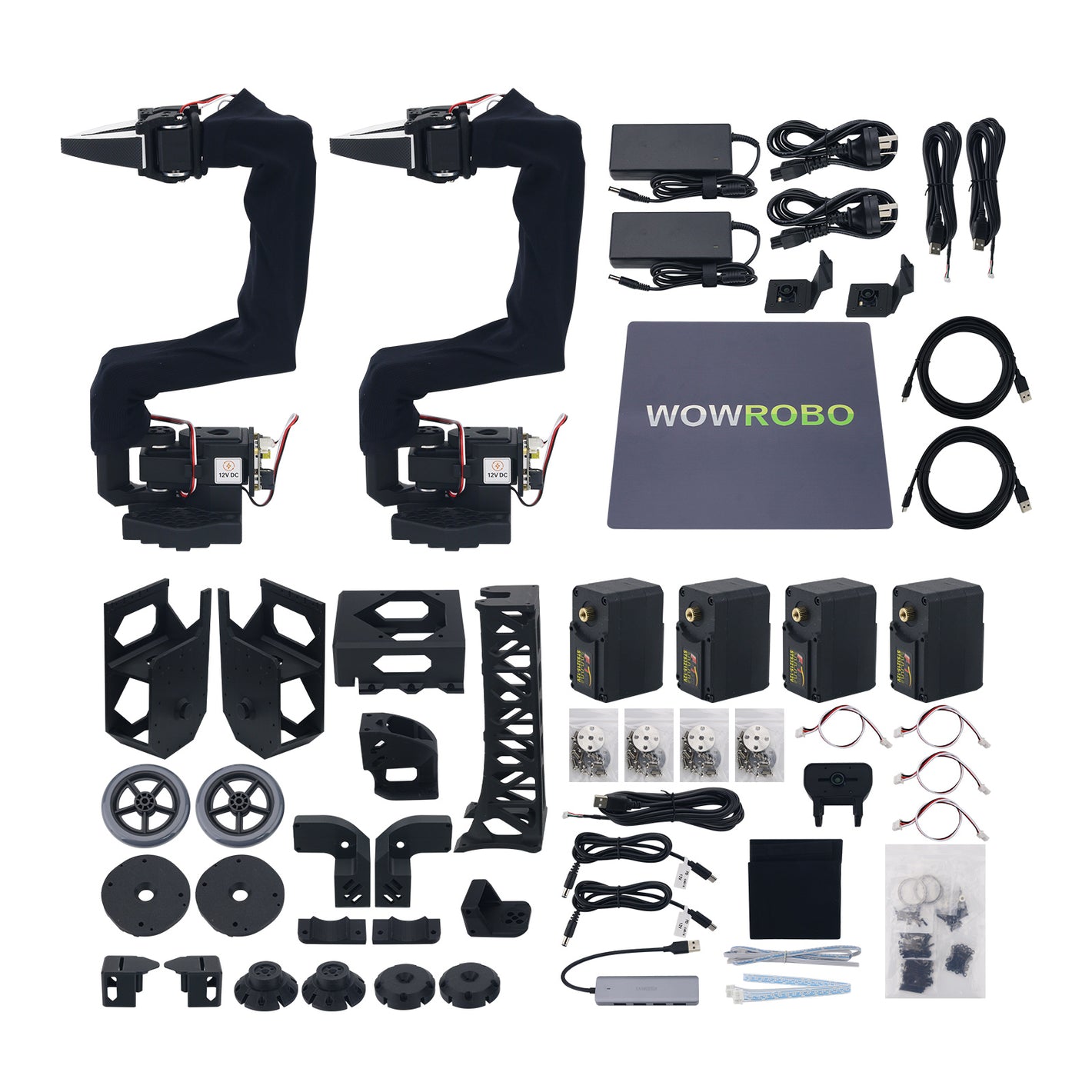 XLeRobot 0.4.0 Dual-Arm Mobile Robot Kit with Base Expansion – Intelligent Embodied Robotics R&D Platform