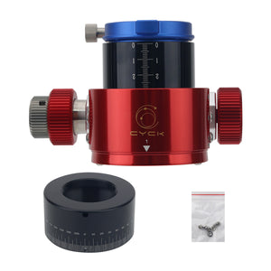New CYCK Universal Aperture Version 2-inch SCT Telescope Focuser Dual-speed Toothed Focuser for Celestron C6 Above
