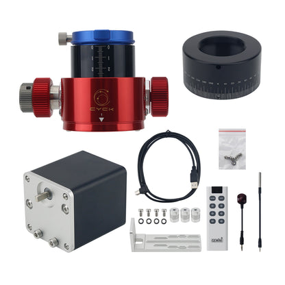 TeSeek Universal Aperture Version Dual-speed 2-inch SCT Telescope Focuser + EAF Automatic Star Focuser Pro Kit