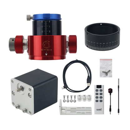 TeSeek Large Aperture Version Dual-speed 2-inch SCT Telescope Focuser + EAF Automatic Star Focuser Pro Kit