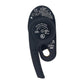 D021 RIG Compact Rope Access Self-braking Descender Lift Retarder Built-in AUTO-LOCK System with Ergonomic Handle for PETZL