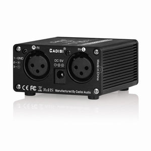 Xz-U601 Mini Fully Balanced Headphone Amplifier Pure Analog Control 4.4mm/XLR Balanced HiFi Amplifier