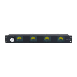 Multi-mode 4-Channel LCD VU Meter Volume Controller Built-in Digital Volume Potentiometer Support Spectrum Display