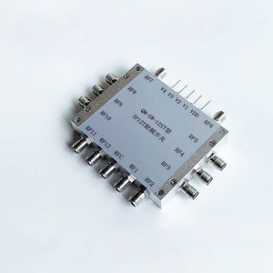 QM-SW-12ST 100MHz-6GHz Single-Pole Twelve-Throw RF Electronic Switch for 12-Channel Signal Switch Output