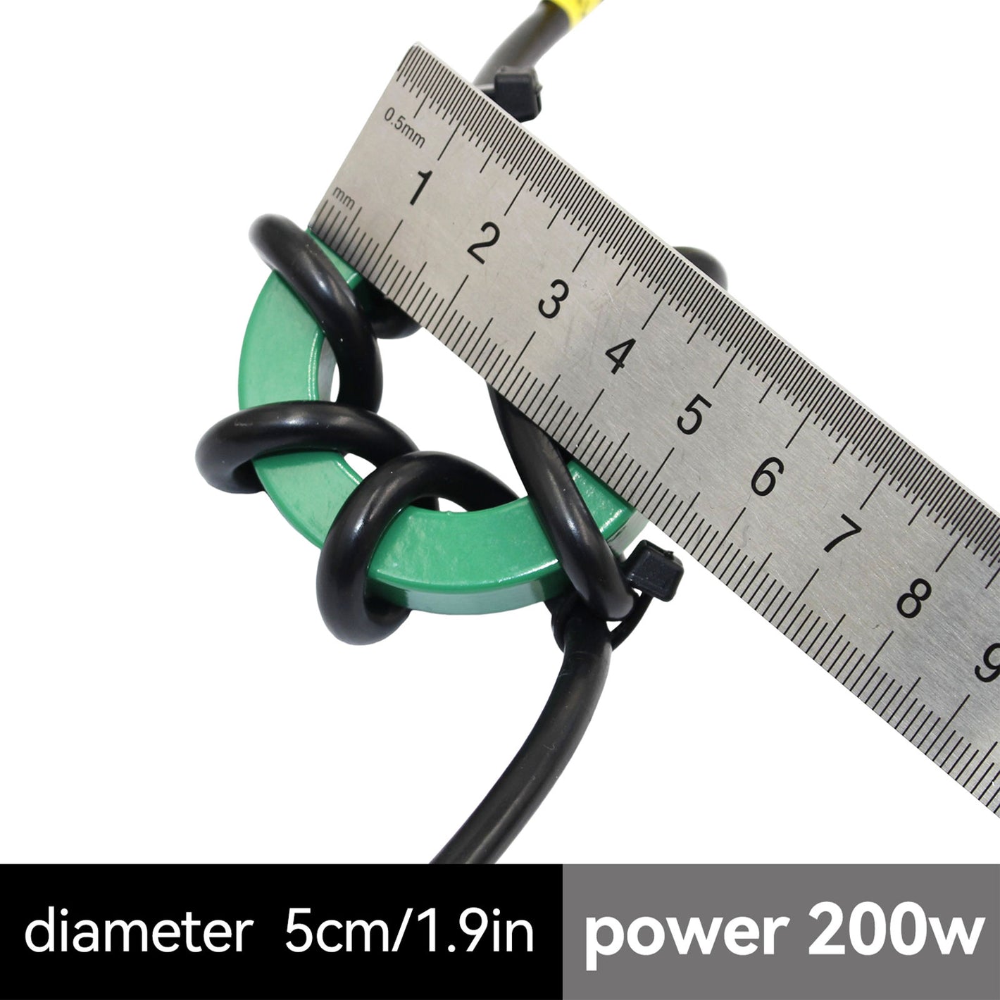 200W Shortwave Choke Magnetic Coil Anti-interference 1:1 Current Type Balun for HF Shortwave Radios