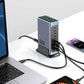 AU Plug WLX-F8L 660W High Power GaN Fast Charger Desktop Multi-port Fast Charging Station PD+QC3.0
