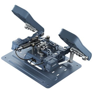 WINCTRL Orion 32 Damping Version Rudder Pedal Full-scale Airliner Flight Game Simulator Pedal Support for DCS/X-Plane/P3D/MSFS