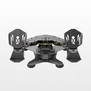 High Precision MRP Rudder Pedal 30-Degree Adjustable Racing Flight Game Simulator Pedal for MOZA