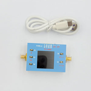 10MHz-6GHz 0.1DB High Precision Digital Programmable RF Attenuator Module TFT Display with SMA Female Connector