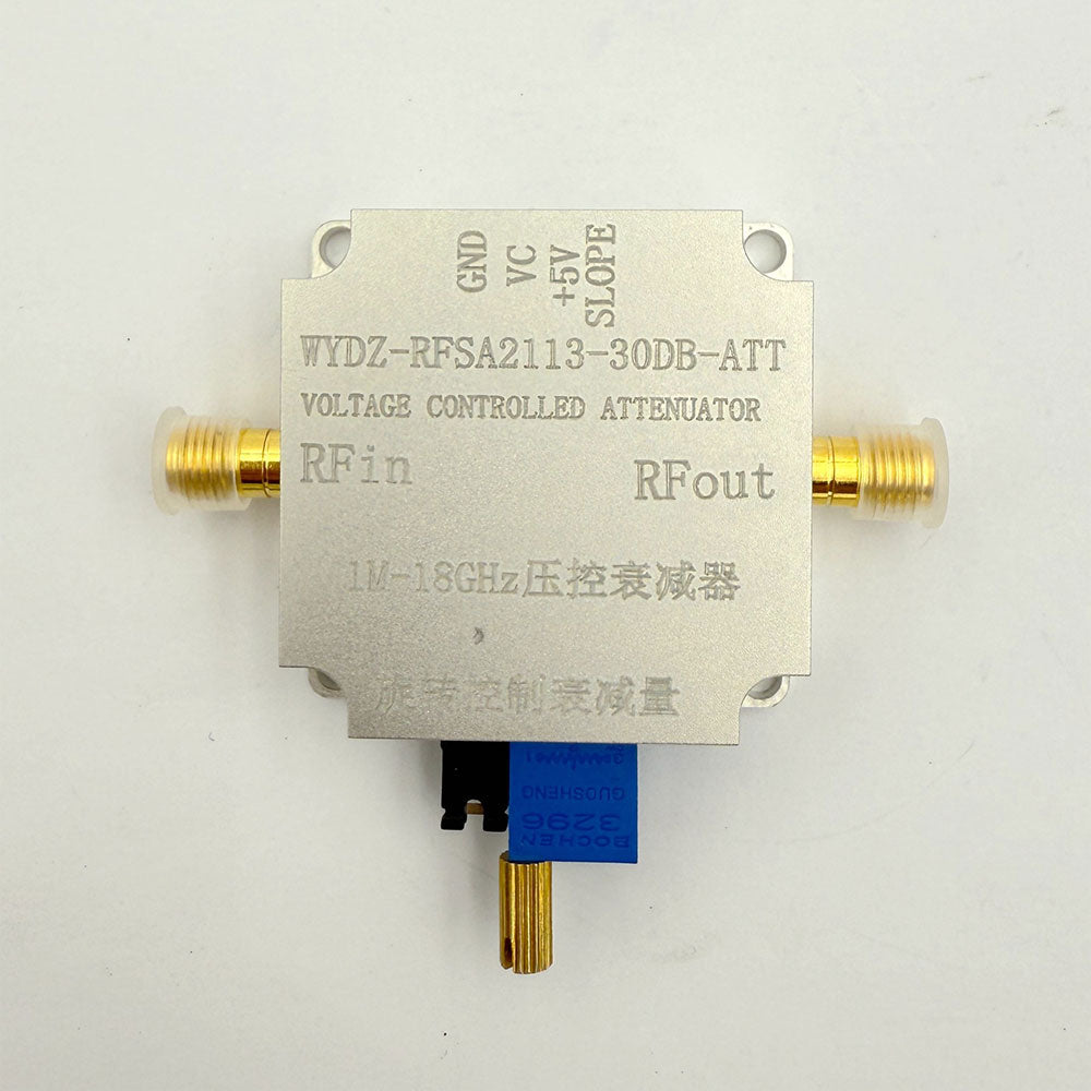WYDZ-RFSA2113-30DB-ATT 1MHz-8GHz 0-2.5V Voltage Controlled RF Attenuator Module with SMA Female Connector
