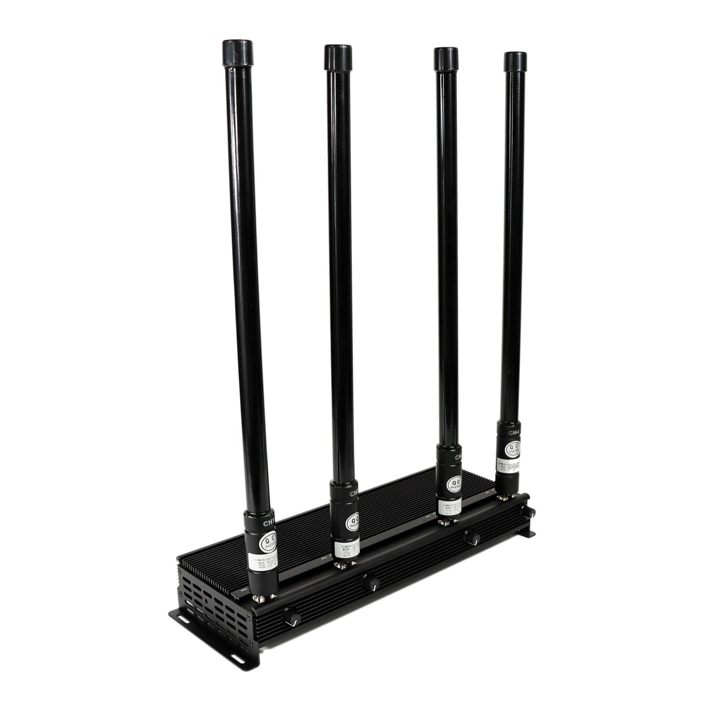 CKJ-2204M4 WiFi Drone Remote Control Signal Jammer 30W Adjustable 100M Long Range Jamming with 4 Antennas