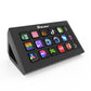 MiraBox Black 293S Stream Deck Visual Mini Keyboard with 15 LCD Keys for Live Streaming and Game Programming