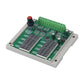 0-10V/0-25mA 4-Channel Current Voltage Signal Generator Brightness Adjustable LED Signal Collector with 35MM DIN-Rail Base