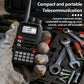 HamGeek 6R 8W Full Band VHF UHF Simulated Walkie Talkie Type-C Charging IP54 Waterproof Radio Communication