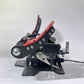 Simplayer Red FALCON Metal Flight Game Simulator Rudder Pedal High Precision Sensor with Black Adjustable Damper