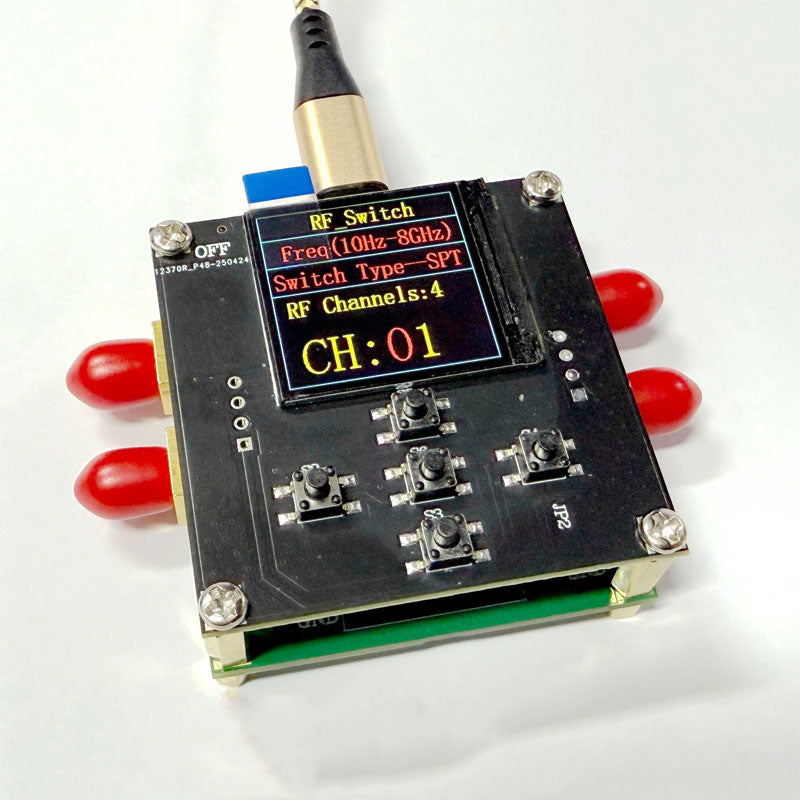 PE42540 UltraCMOS 10Hz-8GHz SP4T RF Switch Module Single-Pole Four-Throw Core Board with STM32 Control Board