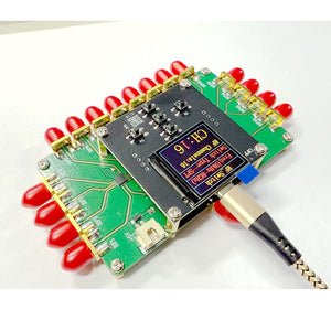 1kHz-8GHz Single-Pole 16-Throw RF Switch Core Board 1W Low Insertion Loss Electronic Switch with STM32 Control Board