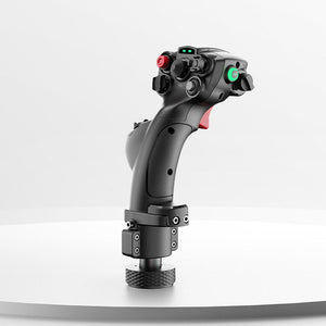 MOZA MHG Carbon Fiber Multifunctional Flight Game Simulator Joystick with Z-Axis for MOZA AB6/AB9 Base
