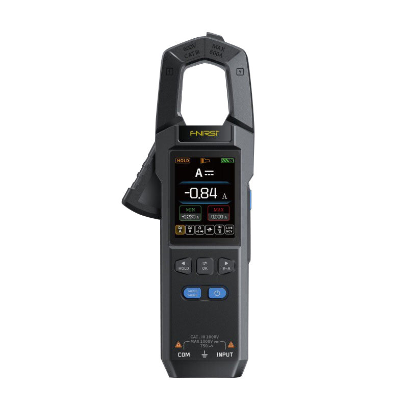 FNIRSI DMC-100 Clamp Type Multimeter Automatic Intelligent High Precision Ammeter with 2.0-inch TFT Screen
