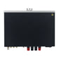 SMSL Silvery AS400 Power Amplifier 165Wx2 High Power HiFi Audio Decoder Built-in Low Noise MM Vinyl Mic Amplifier