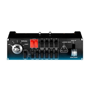 Flight Switch Panel 5-Position Magnetic Motor Dial Flight Game Simulator Panel Compatible with X-Plane 10