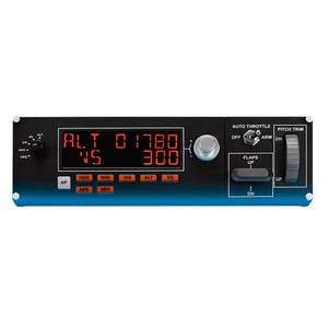 Flight Multi Panel Full Autopilot Controller Panel Flight Game Simulator Panel Compatible with X-Plane 10