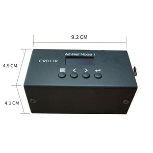 CR011R Art-Net Node 1-Channel Bidirectional Artnet to DMX512 Converter Light Simulator Software Converter