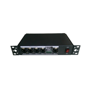 CR093E 5-Channel Gigabit Switch Stage Light Console Network Switch with Five 10/100/1000Mbps Adaptive Ethernet Ports