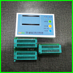 TF-M10 Portable LED Universal Test Box Intelligent Automatic Scanning for 24PIN LED Modules and Digital Tubes