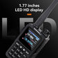 HamGeek FT-70 8W Full Band VHF UHF Simulated Walkie Talkie IP54 Waterproof Radio Communication with 1.77-inch Display