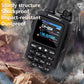 HamGeek FT-70 8W Full Band VHF UHF Simulated Walkie Talkie IP54 Waterproof Radio Communication with 1.77-inch Display