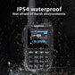 HamGeek FT-70 8W Full Band VHF UHF Simulated Walkie Talkie IP54 Waterproof Radio Communication with 1.77-inch Display