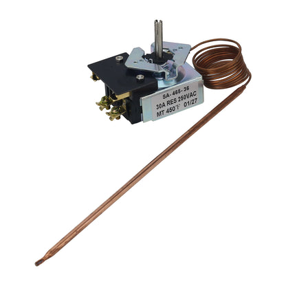 SA-465-36 Electric Griddle Thermostat 30A RES 250VAC MT 450℉ Reliable Replacement for Robertshaw