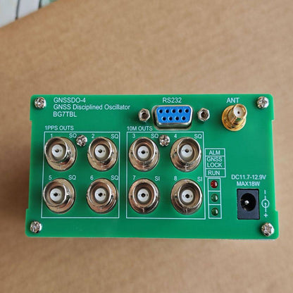 GNSSDO-4 10M High Precision 1PPS GNSS Disciplined Oscillator Beidou GPSDO 4-Channel Sinewave/Square Wave Output (SMA)