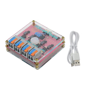 HSCanT 8Mbps High Speed USB to 4-Channel CAN FD Tool HPM5321 Support for SLCAN and GS USB Protocols
