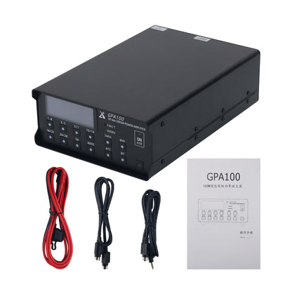 XIEGU GPA100 100W Solid State Linear Power Amplifier 1.8-50MHz Amateur High Performance RF Amplifier