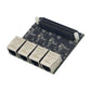 4-Channel PHY 1000M Gigabit Ethernet Port Module Onboard 50MHz Clock Source LPC FMC Sub Card RTL8211