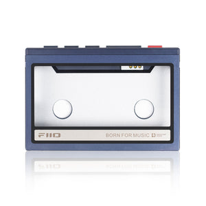 FiiO Deep Blue SK-M21C Retro Cassette-style Protective Case for M21 HiFi Lossless Smart Music Player