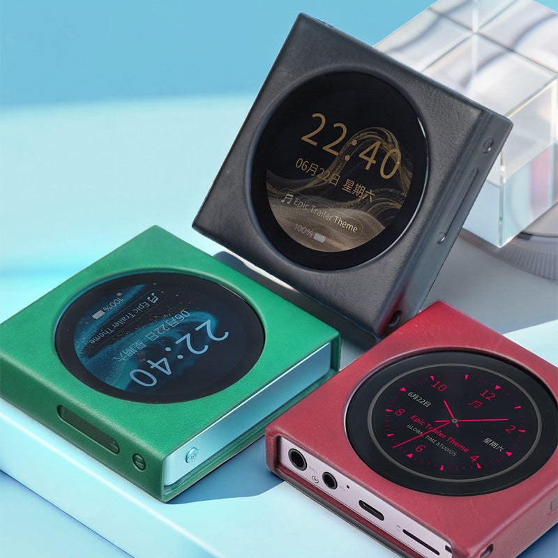 FiiO Green SK-DISC Customized Protective PU Leather Case Support Magne