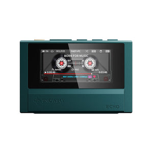 FiiO Deep Green ECHO Portable HD Lossless Music Player Built-in Dual DAC Chip 2.39-inch IPS Screen Bluetooth Mini MP3