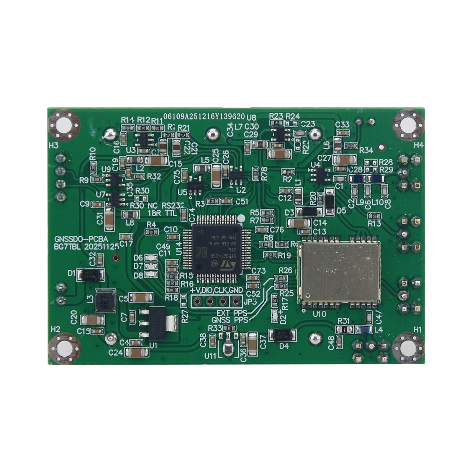 MINI-GNSSDO-PCBA High Precision GNSS Disciplined Oscillator Module 10M