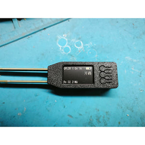 Black QPLCR 3S Handheld Digital Bridge Tweezers High Precision LCR Tweezers with HD IPS Color Screen