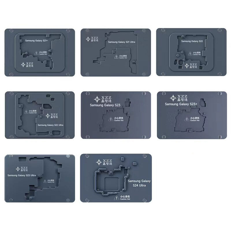 8PCS Motherboard Modules for Samsung Galaxy S21+/S21 Ultra/S22/S22 Ultra/S23/S23+ Dedicated for L2023 Desoldering Station